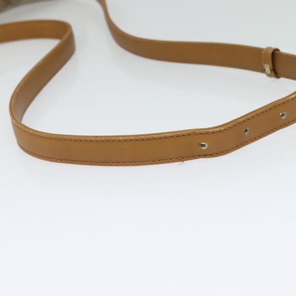 CELINE Macadam Canvas Shoulder Bag Pvc Beige Gold - Picture 7 of 13